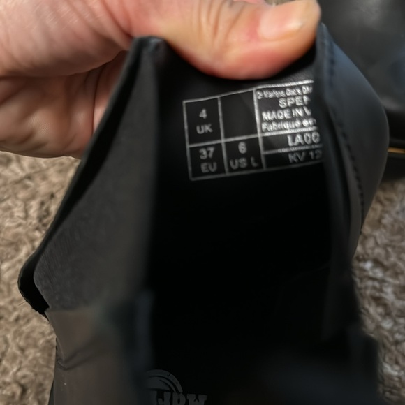 Doc Martens Boots Size 6 SPENCE LEATHER FLARED HEEL CHELSEA BOOTS - Picture 3 of 3